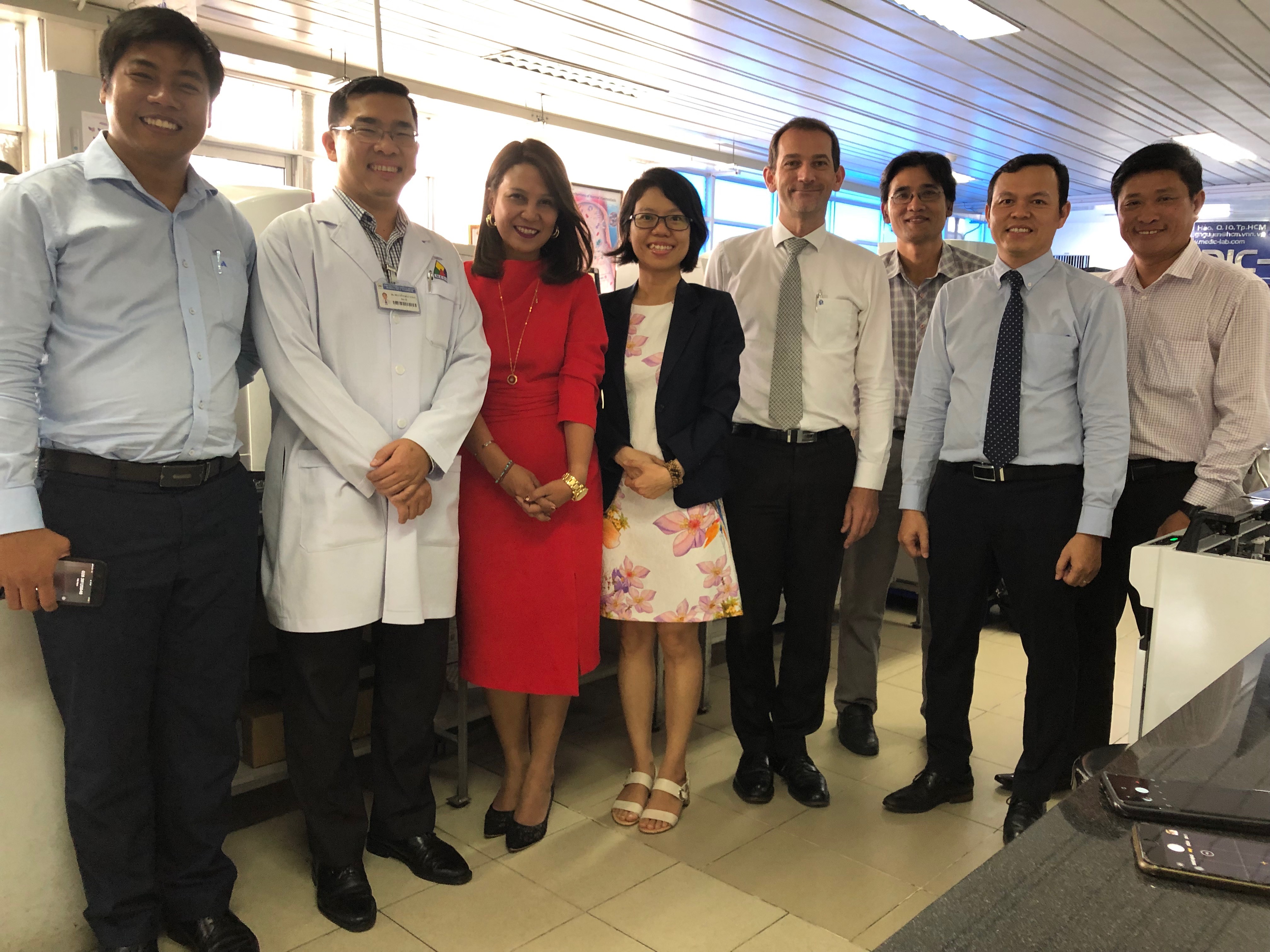 Tập đoàn Horiba tham quan Medic lab 21/3/2019